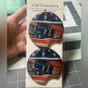 Truck Peterbilt - car Coasters